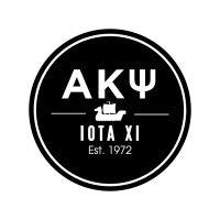 alpha kappa psi - iota xi logo image