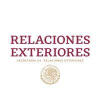 secretaría de relaciones exteriores de méxico logo image