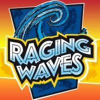 raging waves waterpark logo image