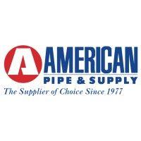 american pipe & supply