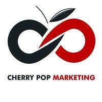 cherry pop marketing logo image