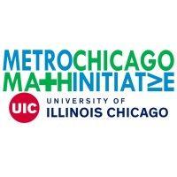 metro chicago mathematics initiative (mcmi) @ university of illinois chicago logo image