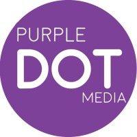 purple dot media logo image