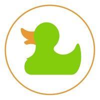 green duck logo image