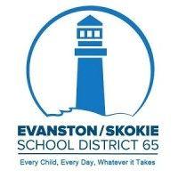 evanston/skokie school district 65 logo image