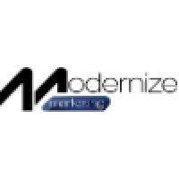 modernize marketing logo image