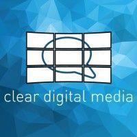 clear digital media logo image