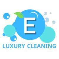 e luxury cleaning logo image