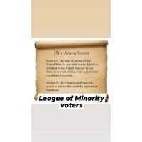 league of minority voters logo image