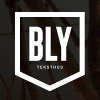 bly teksthus as logo image