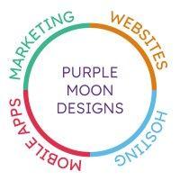 purple moon designs logo image