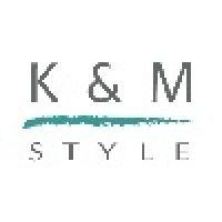 k&m style logo image