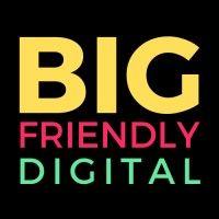 big friendly digital logo image