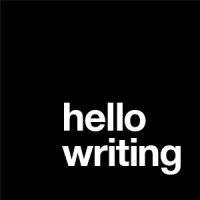 hello writing logo image