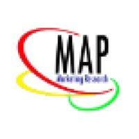 map marketing research logo image