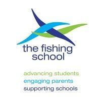 the fishing school logo image