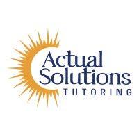 actual solutions tutoring logo image