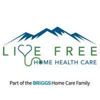 live free home health care logo image