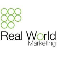 real world marketing logo image