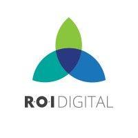 r.o.i. digital logo image