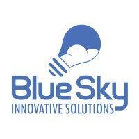 blue sky innovative solutions logo image