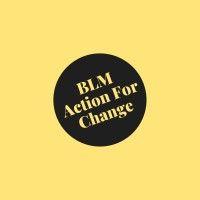 blm action for change logo image