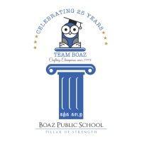 boaz public school - india logo image