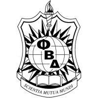 phi beta delta honor society for international scholars logo image