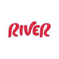 river advertising logo image