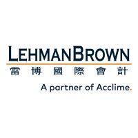 lehmanbrown international accountants logo image