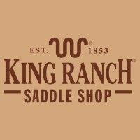 king ranch saddle shop logo image