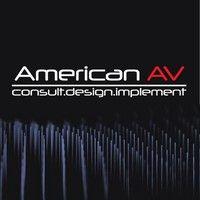 american audio video logo image