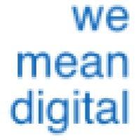 we mean digital logo image