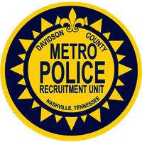 metro nashville police department recruiting logo image