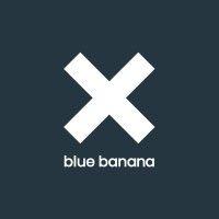 blue banana brand logo image