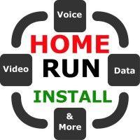 home run installations logo image