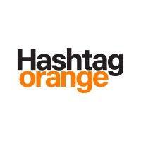 hashtag orange logo image