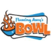 flaming amy's bowl logo image