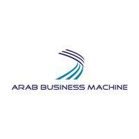 arab business machine logo image