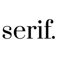 serif logo image