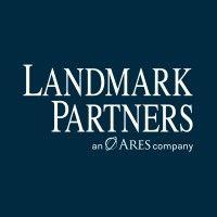 landmark partners an ares company logo image