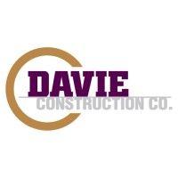 davie construction company logo image