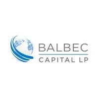 balbec capital lp logo image