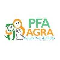 people for animals agra logo image