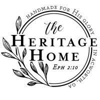 the heritage home logo image