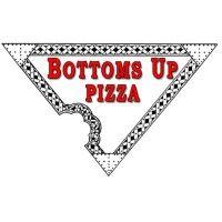 bottoms up pizza logo image