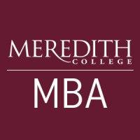 meredith college mba program logo image