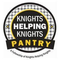 knights helping knights pantry logo image