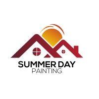 summer day painting logo image