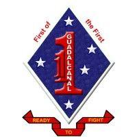 1st battalion, 1st marines (usmc) logo image